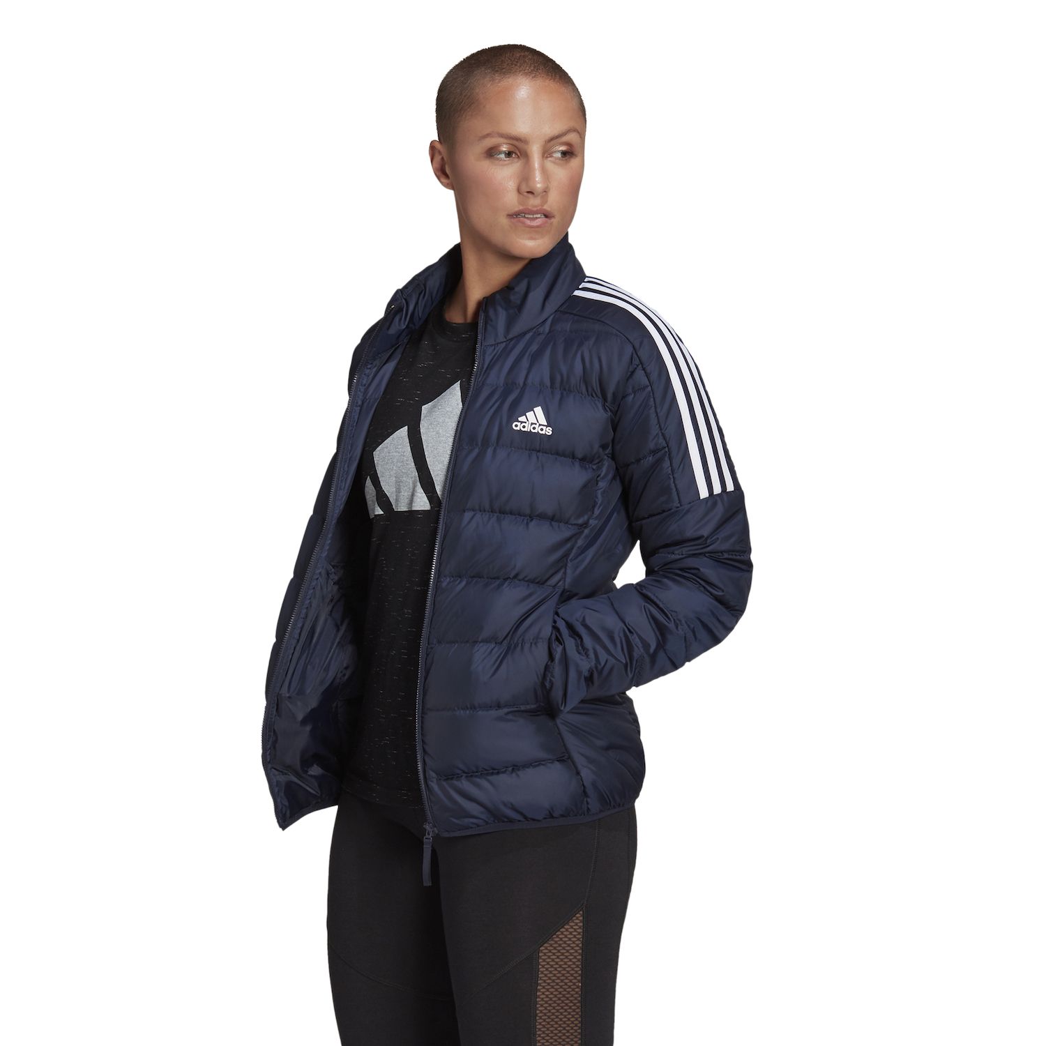 women's adidas essential down midweight jacket