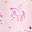 Pink Foil Unicorns