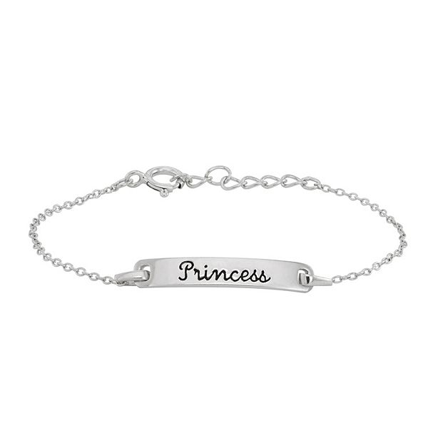 Bracelet that says princess sale