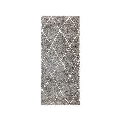 Gertmenian Holmby Diamond Shag Area Rug