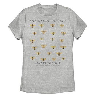 Juniors' The Study Of Bees Graphic Tee