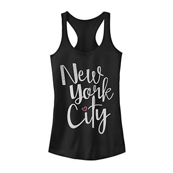 Juniors' New York City Love Graphic Tank Top
