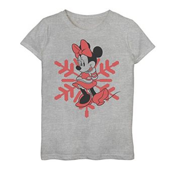 Disney's Minnie Mouse Girls 7-16 Snowflake Tee