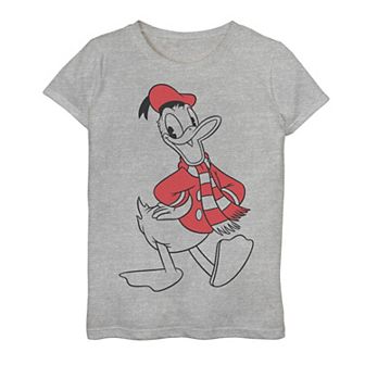 Girls 7-16 Disney Donald Duck Outline Graphic Tee