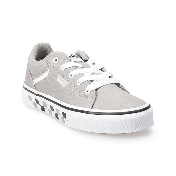 Vans shoes for boys clearance gray