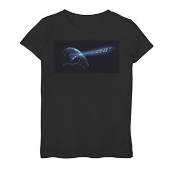 Girls 7-16 Marvel Avengers Endgame Iron Man Mask Quote Tee