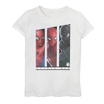 Girls 7-16 Marvel Spider-Man Far From Home Suits Panel Tee