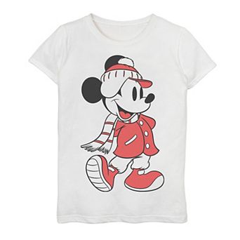 Disney's Mickey Mouse Girls 7-16 Winter Outfit Tee