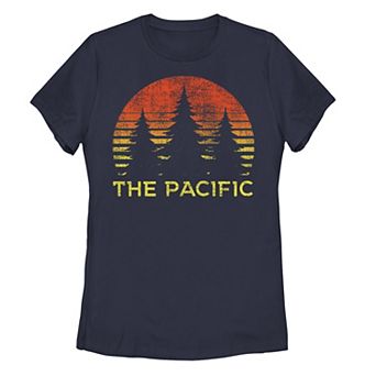 Juniors' The Pacific Sketch Tee