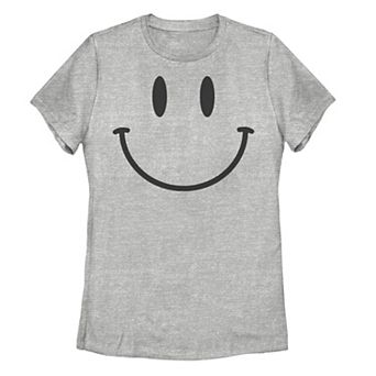 Juniors' Classic Smiley Face Tee