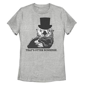 Juniors' That's Otter Nonesense Classy Otter Tee