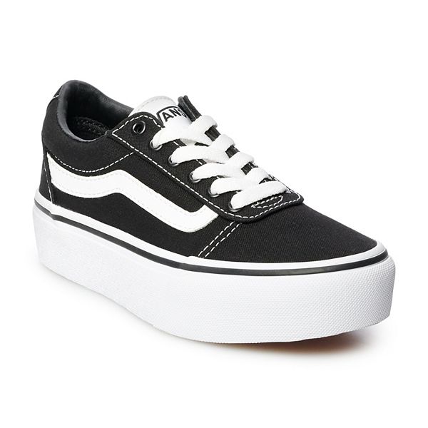 platform slip ons vans