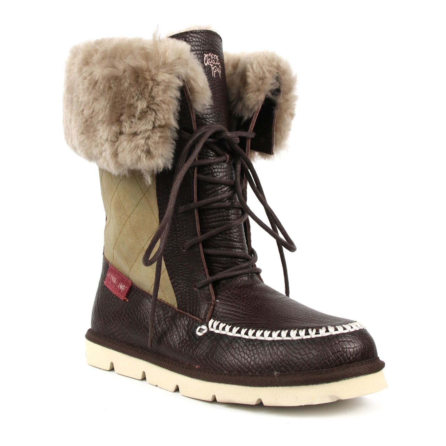 womens leather winter boots