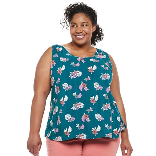 evri plus size tank tops