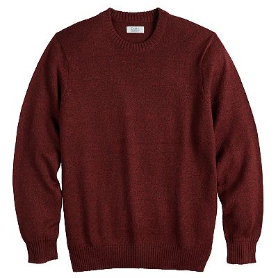 Men s Croft Barrow Extra Soft Crewneck Sweater