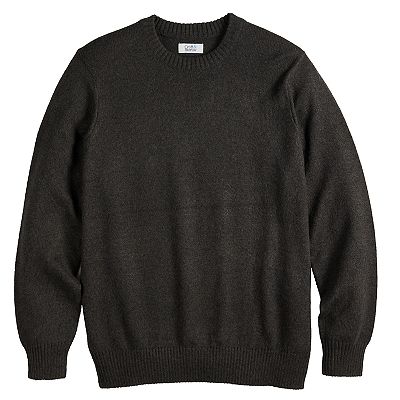 Men s Croft Barrow Extra Soft Crewneck Sweater