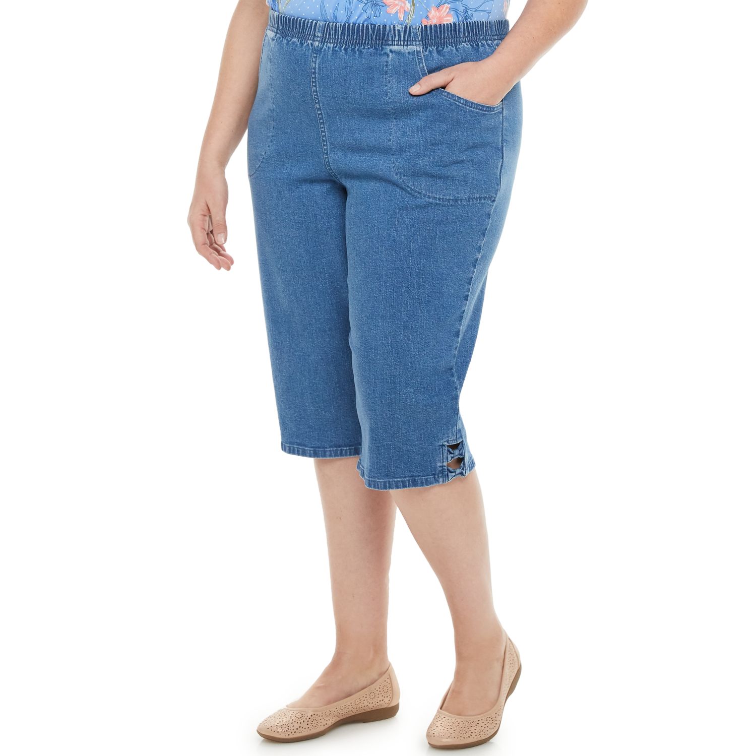 women jean capri