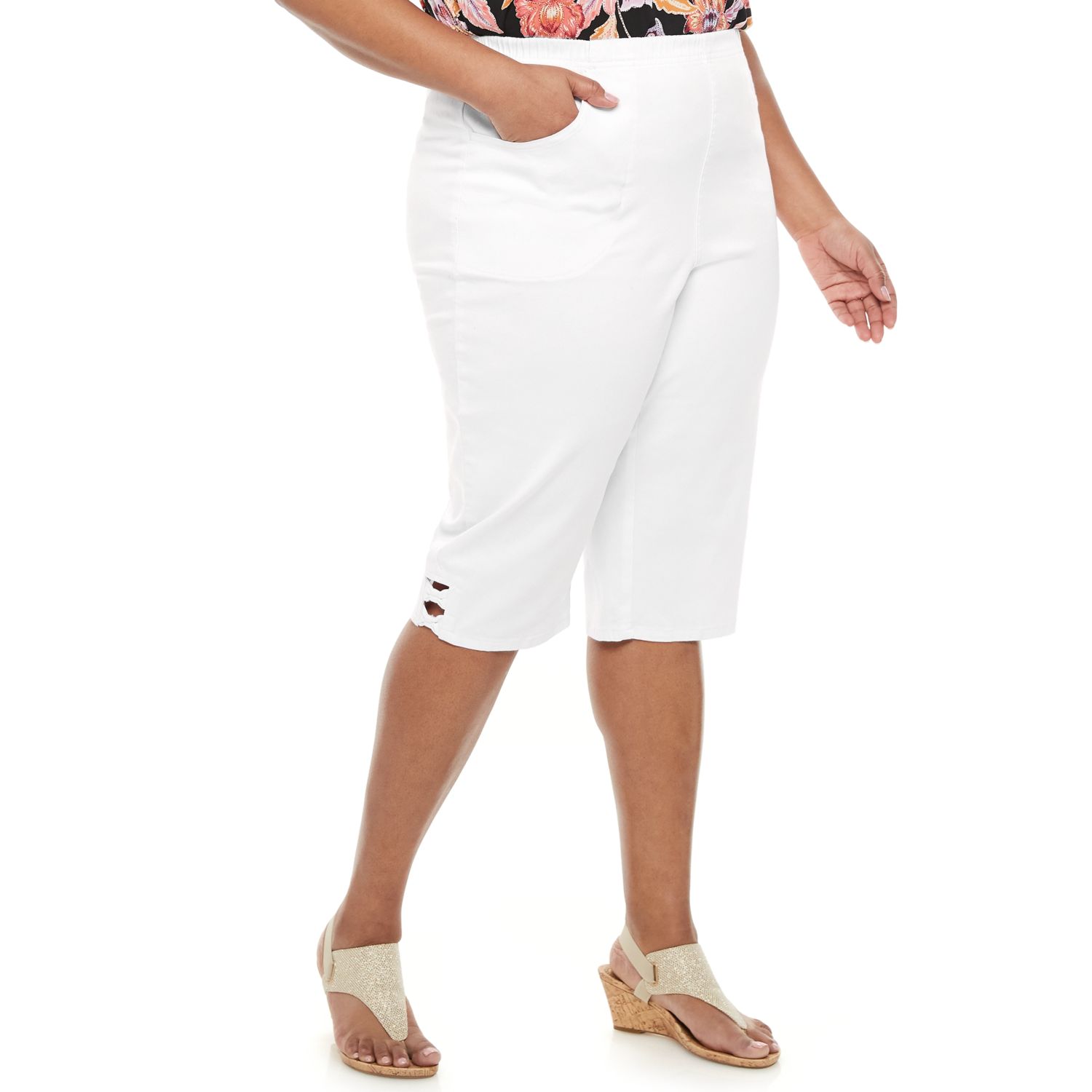 kohl's croft and barrow capris