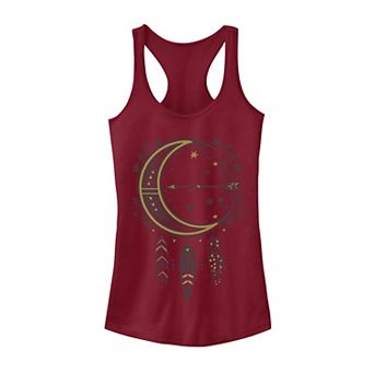 Juniors' Moon And Arrow Dream Catcher Tank Top