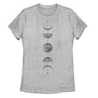 Juniors' Arrow Through The Moon Phases Tee