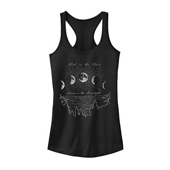 Juniors' Chin Up Wish On The Stars Dance In The Moonlight Tank Top