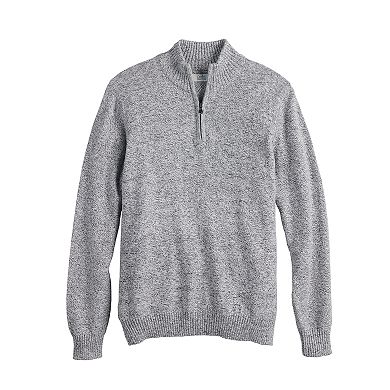 Men's Croft & Barrow® Regular-Fit 7GG Quarter-Zip Sweater
