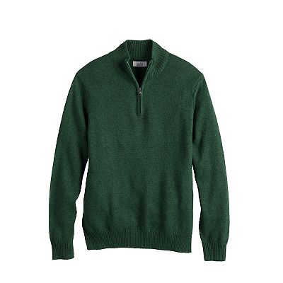 Men's Croft & Barrow® Extra Soft Quarter-Zip Sweater