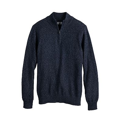 Men's Croft & Barrow® Extra Soft Quarter-Zip Sweater
