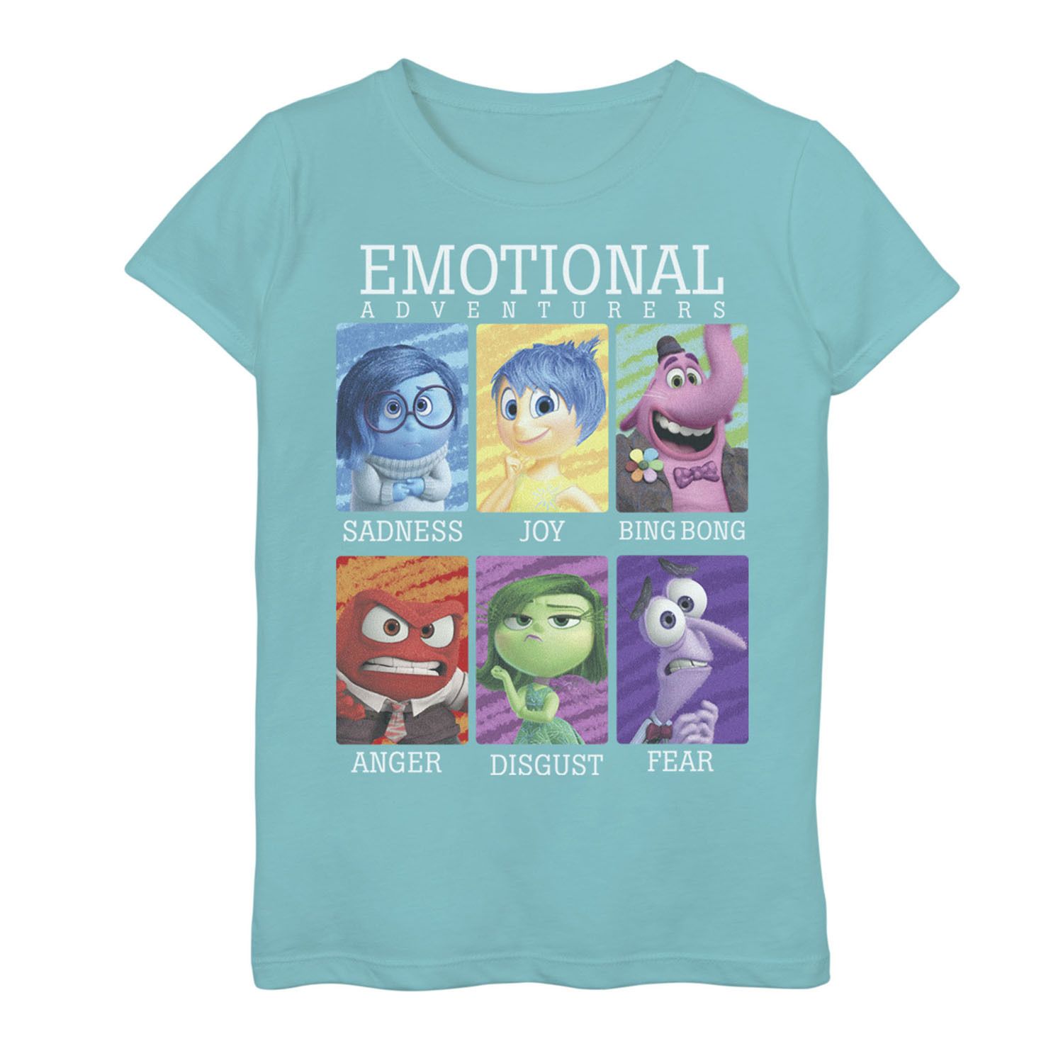 Image for Disney / Pixar Girls 7-16 Inside Out Emotional Adventurers Yearbook Graphic Tee at Kohl's.
