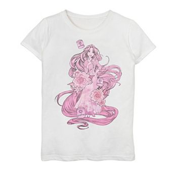 Girls 7-16 Disney's Tangled Pink Portrait Graphic Tee