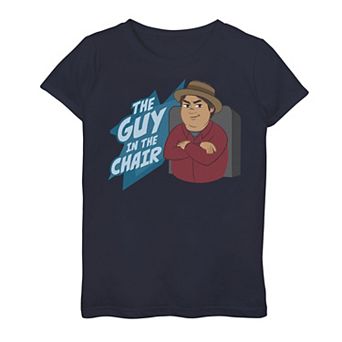 Girls 7-16 Marvel Spider-Man Far From Home The Guy In The Chair Graphic Tee