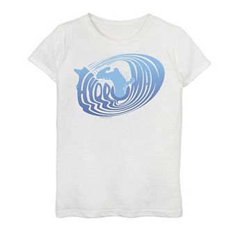 Girls 7-16 Marvel Spider-Man Far From Home Hydro-Man Swirl Logo Graphic Tee