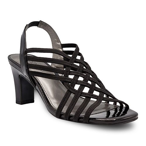 london fog silver sandals