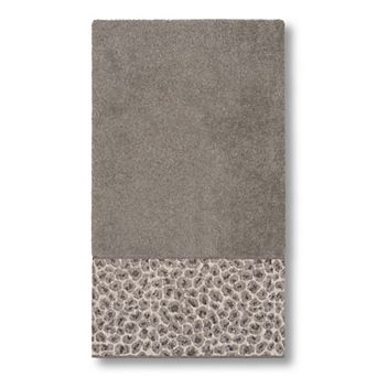 Linum Home Textiles Turkish Cotton Spots Embellished Bath Towel