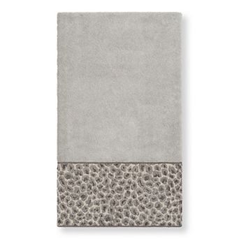 Linum Home Textiles Turkish Cotton Spots Embellished Bath Towel