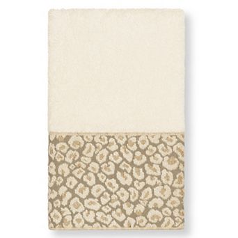 Linum Home Textiles Turkish Cotton Spots Embellished Hand Towel