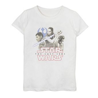 Girls 7-16 Star Wars: The Last Jedi Rebel Trio Tee