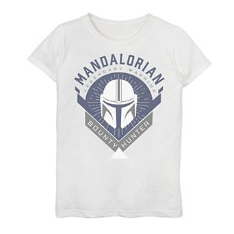 Girls 7-16 Star Wars The Mandalorian Warrior Emblem Tee