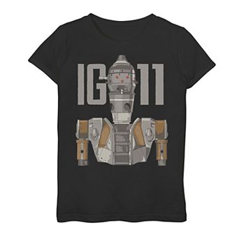 Girls 7-16 Star Wars The Mandalorian Simple Portrait Tee