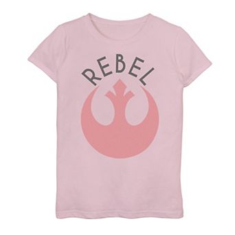 Girls 7-16 Star Wars Simple Rebel Logo Tee