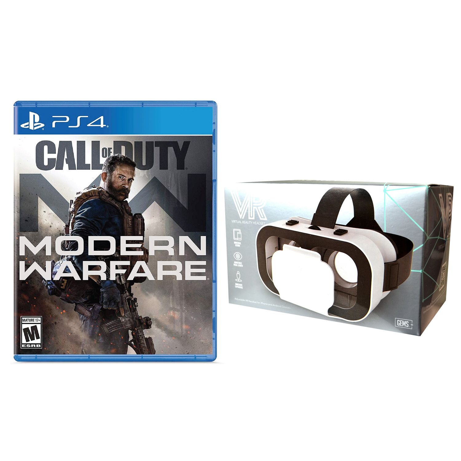 call of duty modern warfare ps4 vr