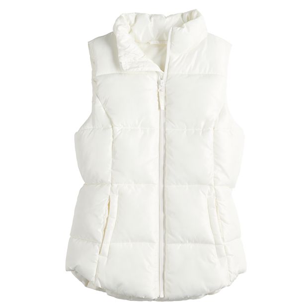  Sugar Rush Girls Speckled Hooded Puffer Vest (Small, Oatmeal  NEP) : Clothing, Shoes & Jewelry