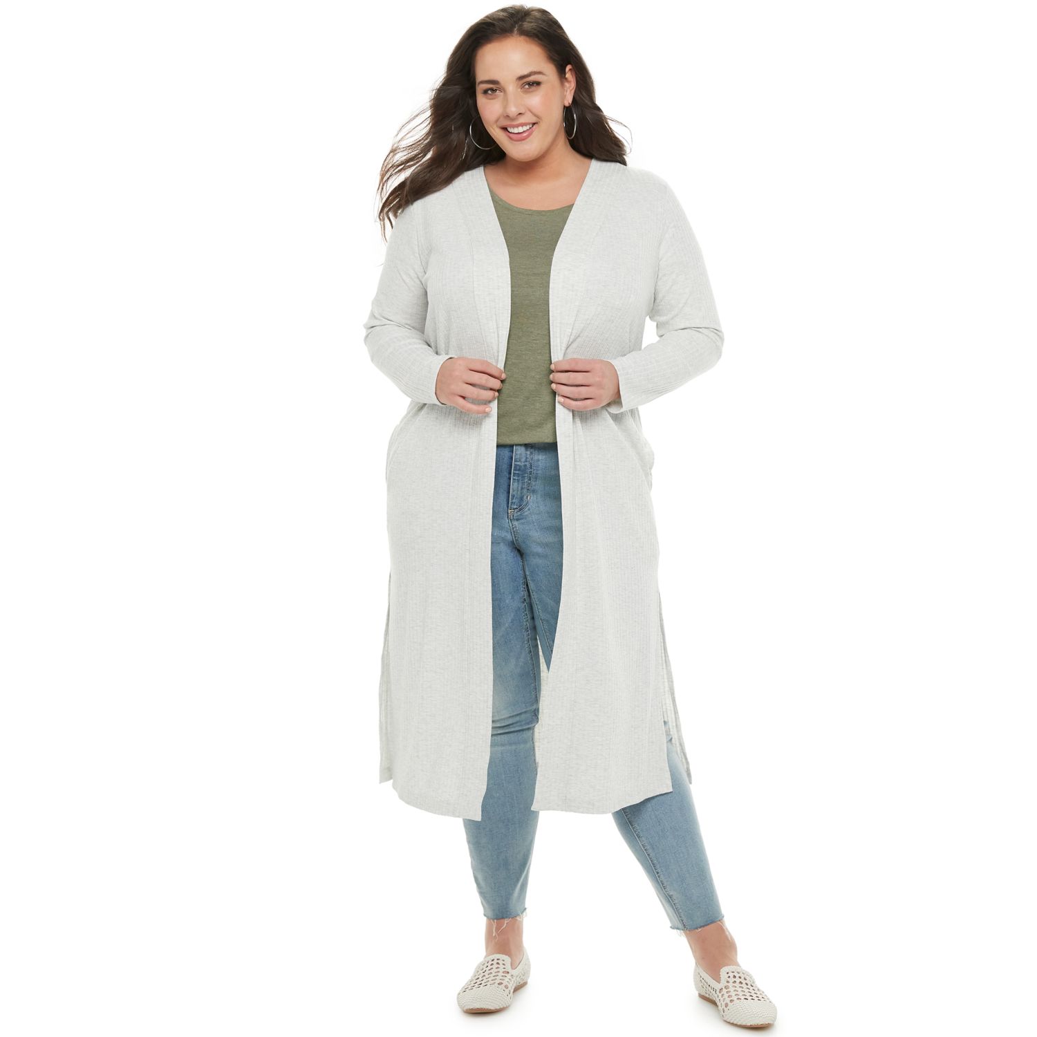 kohls womens plus sweaters