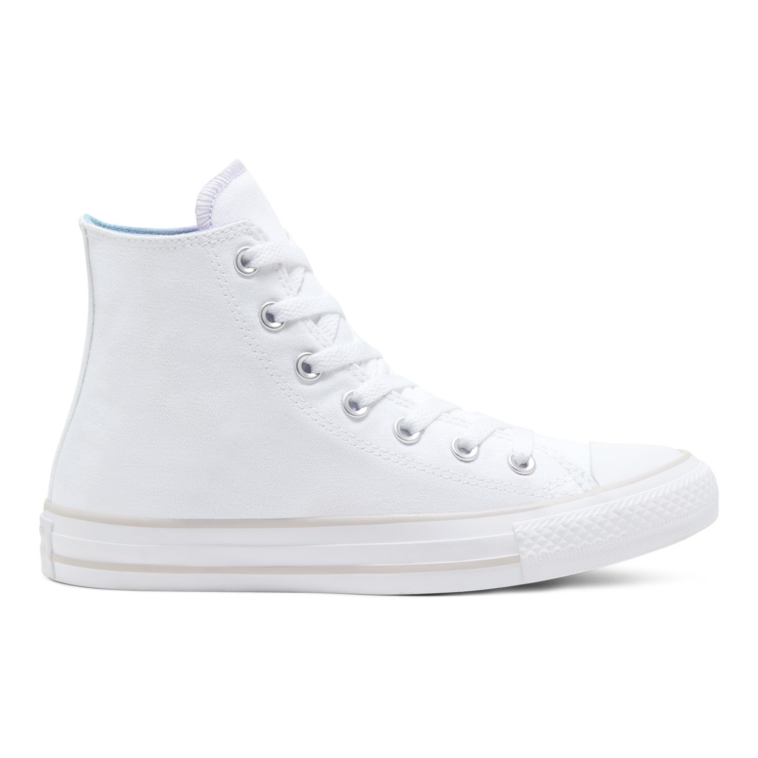 full white converse high tops