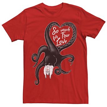 Disney's Villains Ursula True Love Men's Valentine's Day Tee