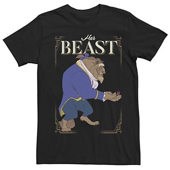 Disney's Beauty and the Beast Men's Her Beast Tee