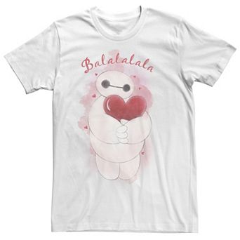 Disney's Big Hero 6 Baymax Valentine's Day Men's Tee