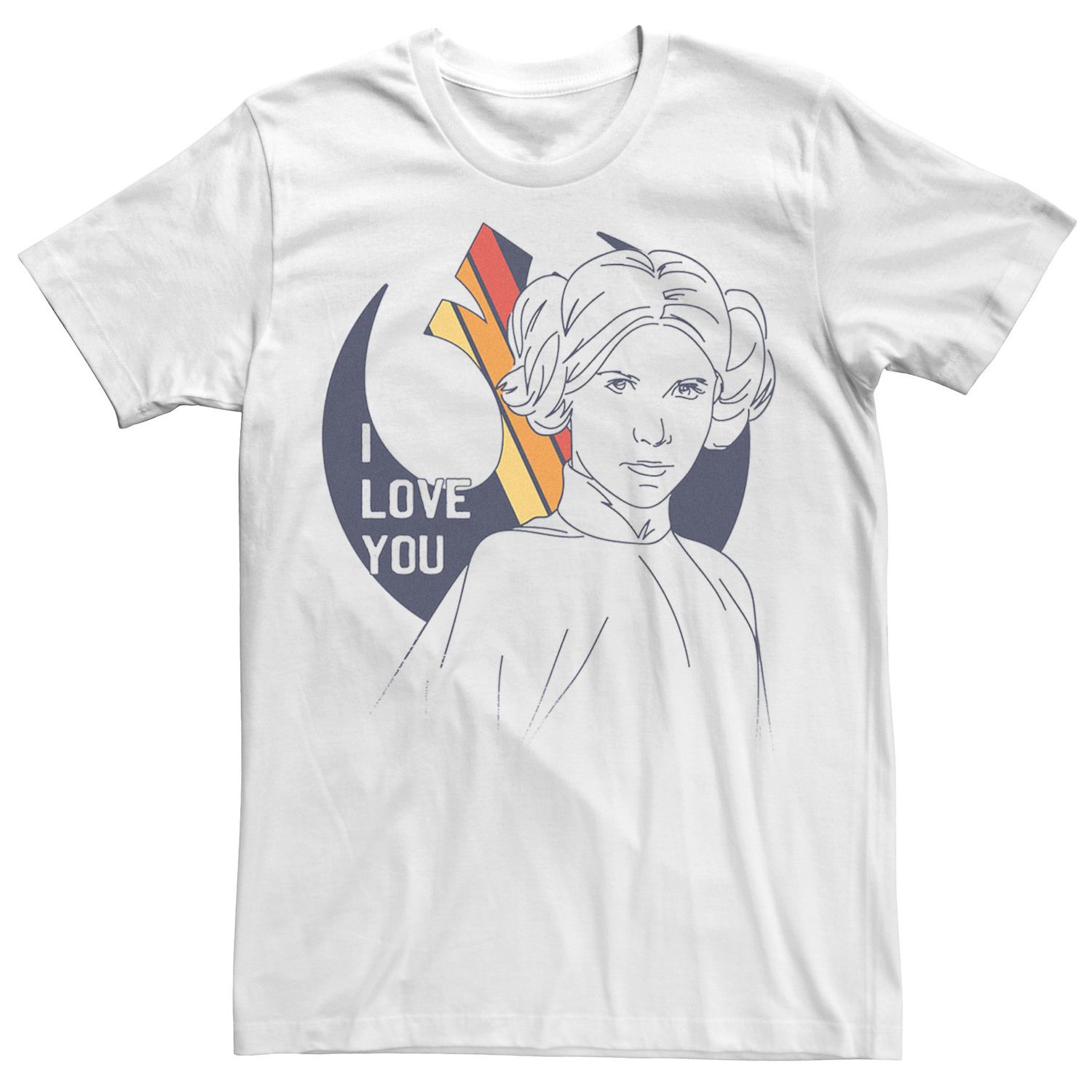 princess leia i love you shirt