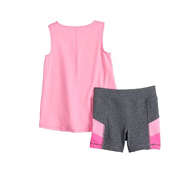 Toddler Girl Jumping Beans® Tank & Shortie Shorts Set
