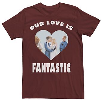 Men's Marvel Fantastic Four Our Love Is Fantastic Tee